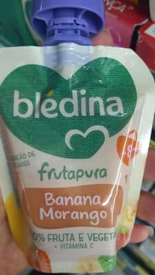 Saquetas Bledina Banana e Morango